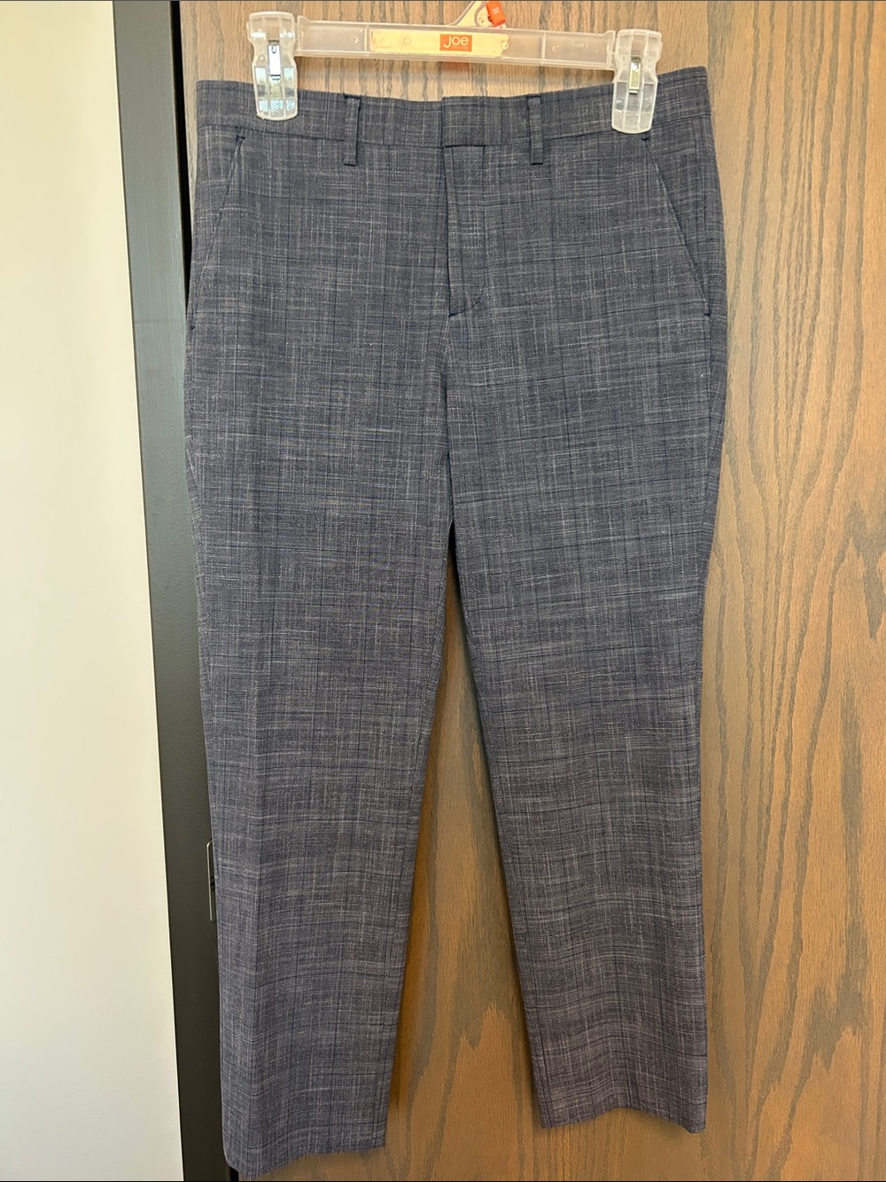 RW&CO. Gray Textured Men's Dress Pants